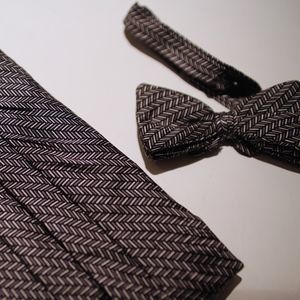 bowtie and cummerbund set